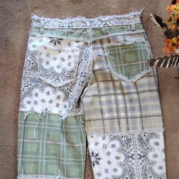 Jaded London Patchwork Jeans - Picture 6 of 14